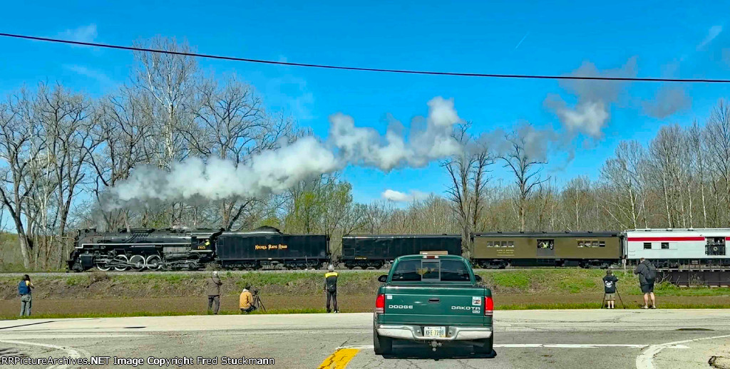 What a beautiful day for a steamer.